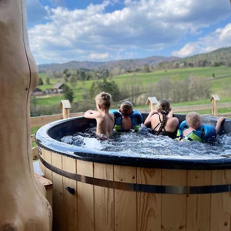Goralskie Domki Na Podhalu - Z Jacuzzi Маньови Экстерьер фото
